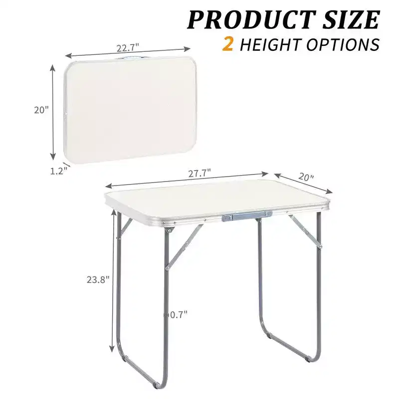 Karl Home Aluminum Camping Folding Table