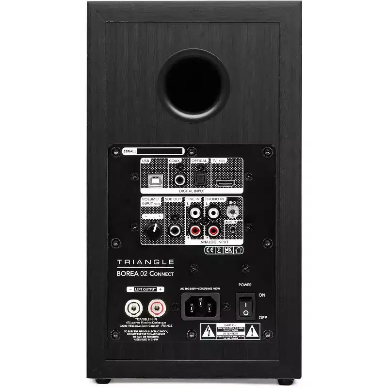 triangle - BOREA BR02 Connect Active Speakers - Black (Pair)