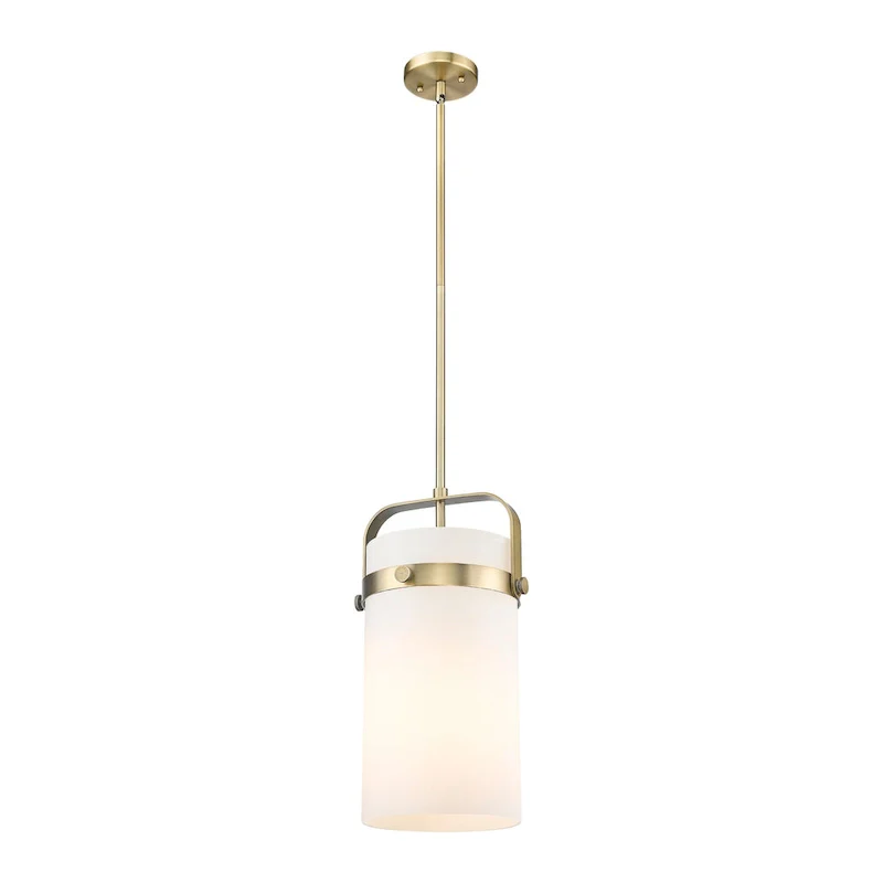 Innovations Lighting Pilaster - 1 Light 8  Stem Hung Pendant