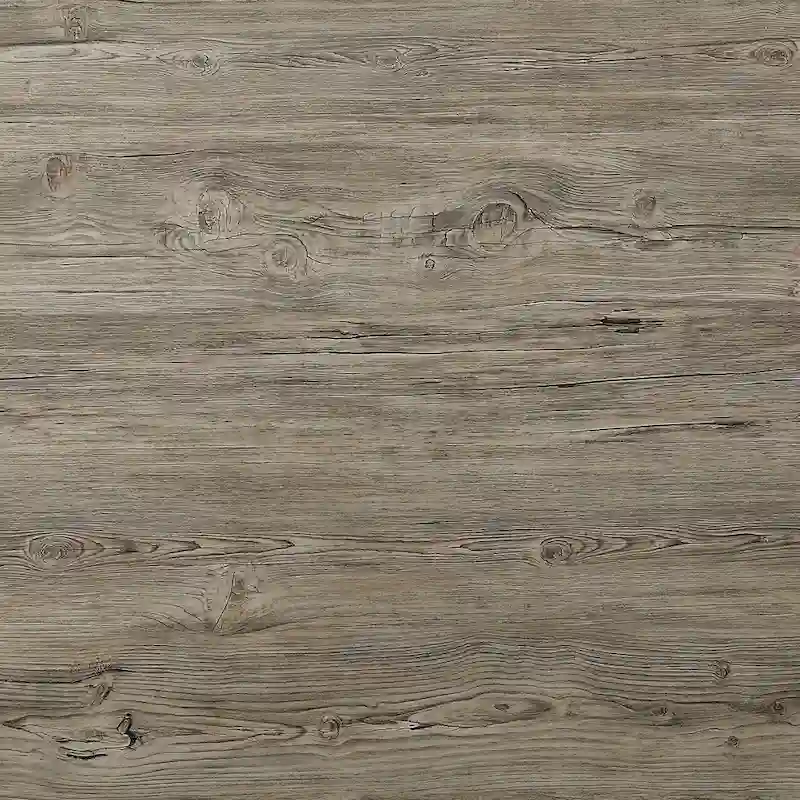 Industrial Metal Dining Table with 4 Chairs - Grey/Brown/Natural