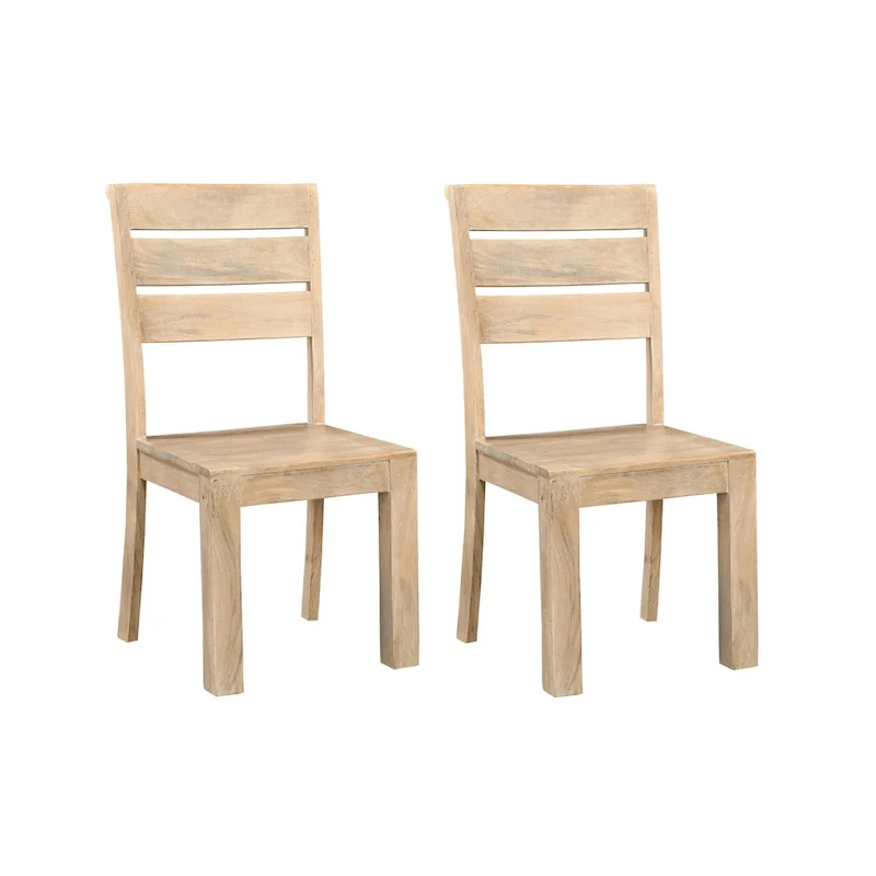 Willow Solid Wood Dining Chairs (Set of 2)