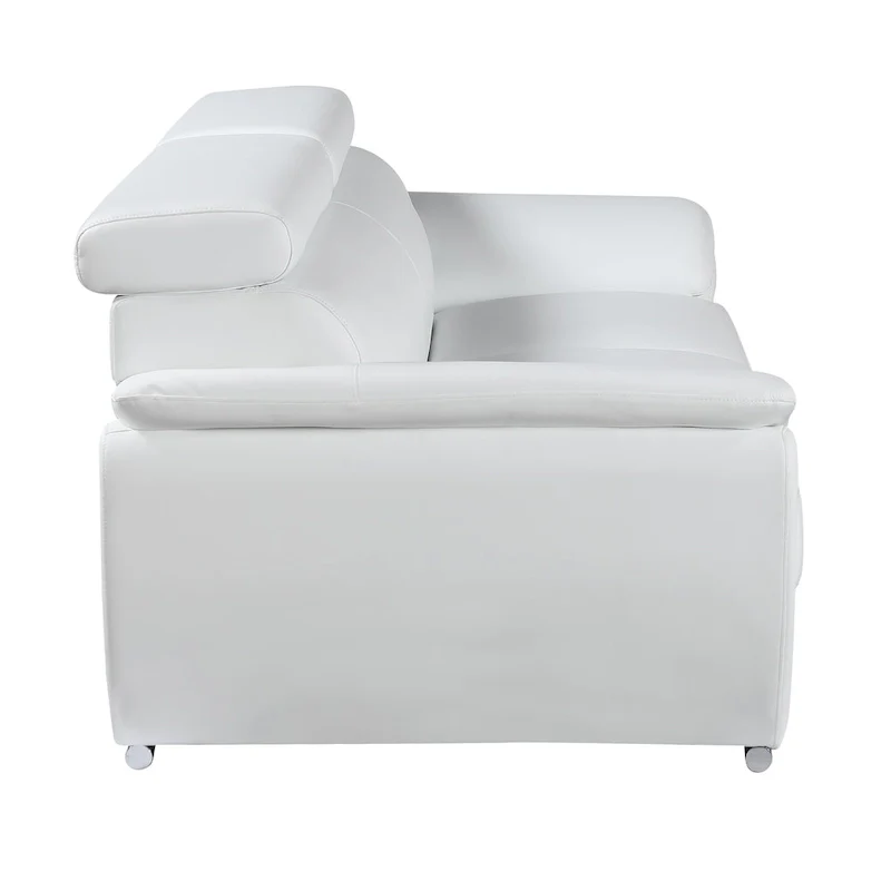 Genuine Leather Loveseat