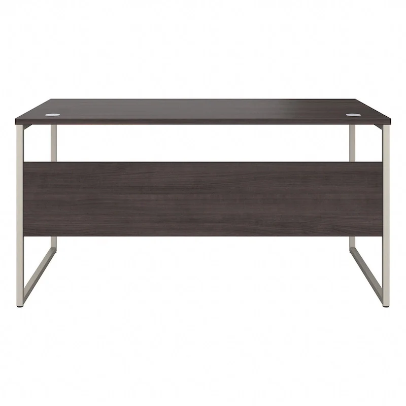 Computer Desk with Metal Legs and Wire Management