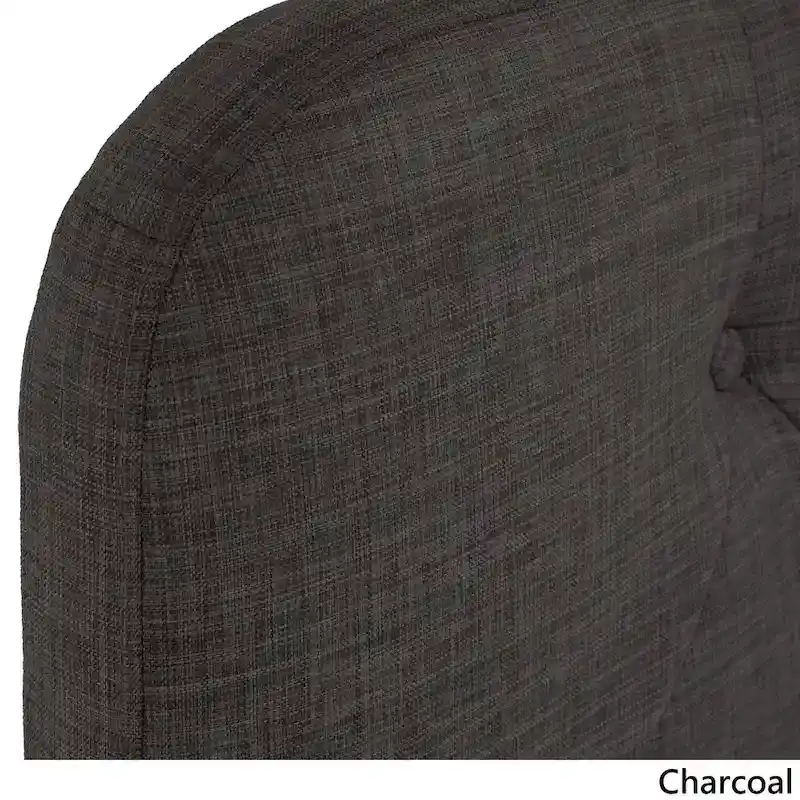 Upholstered Bed with Adjustable Headboard