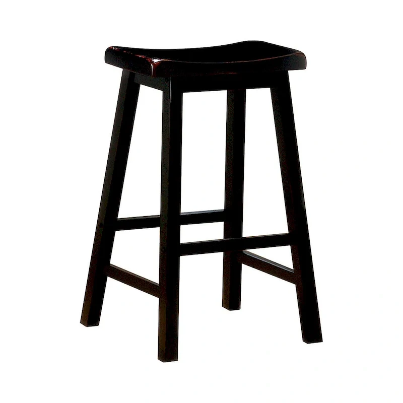 Saddle-style Stools (Set of 2)