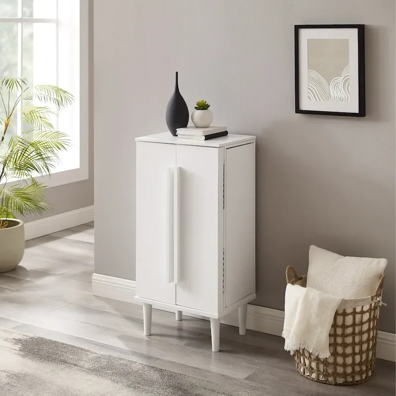 Keeler Wooden 7-Drawer Jewelry Armoire