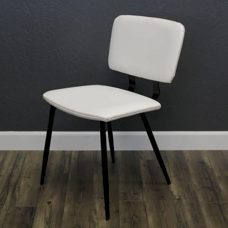 Multi-Color Faux Leather Dining Chair, Single Seat
