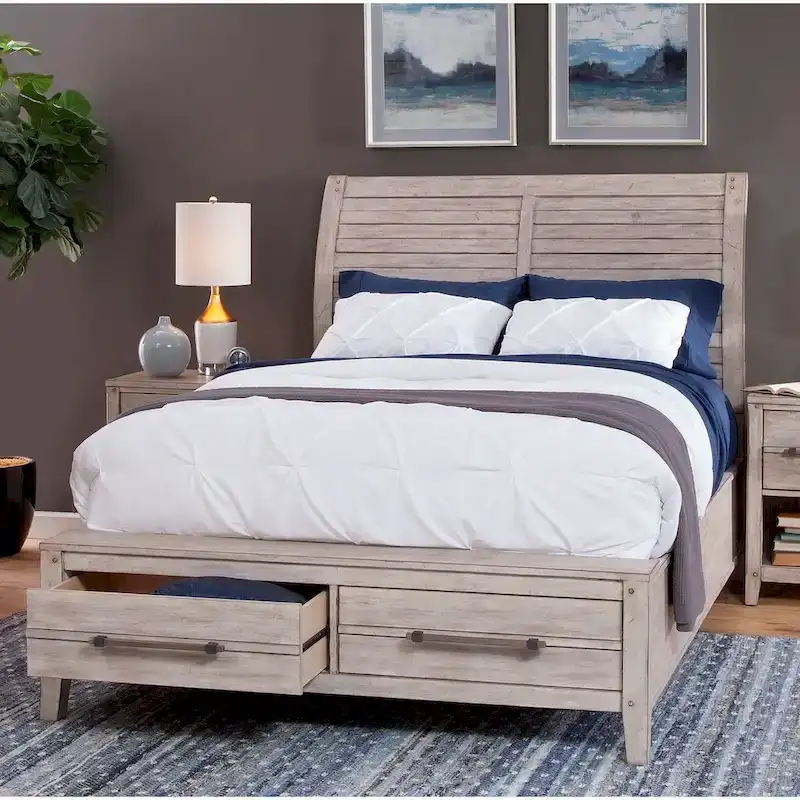 Sleigh Storage Bed