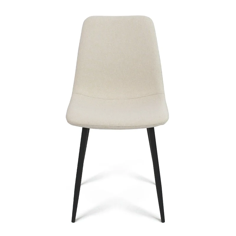 Modern Fabric Upholstered Dining Chairs (Set of 4) - 34x18x18