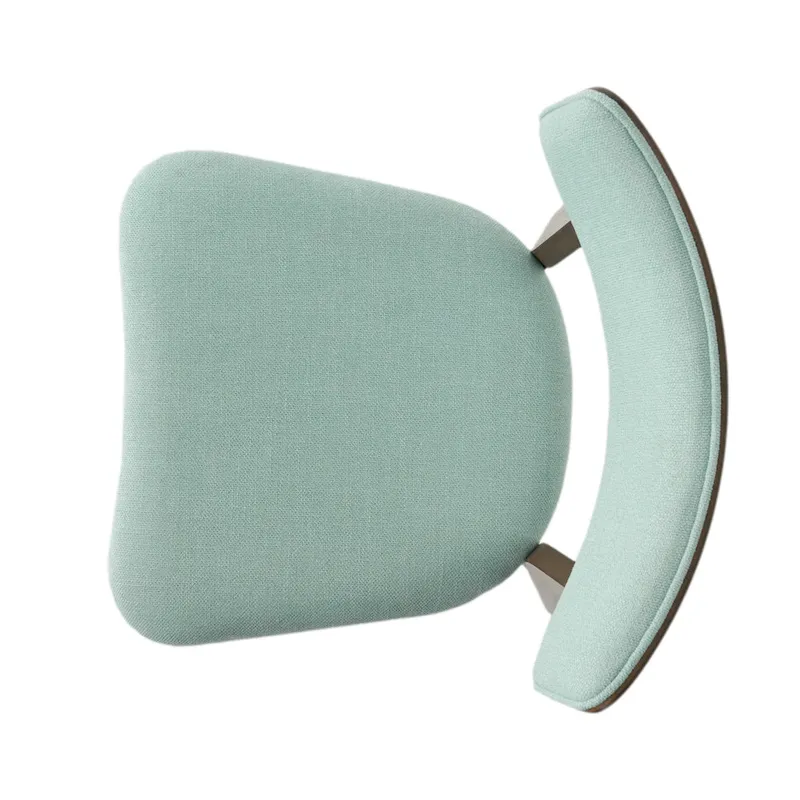 Chazz Mid-Century Modern Upholstered Rubberwood Dining Chairs (Set of 4) by Christopher Knight Home