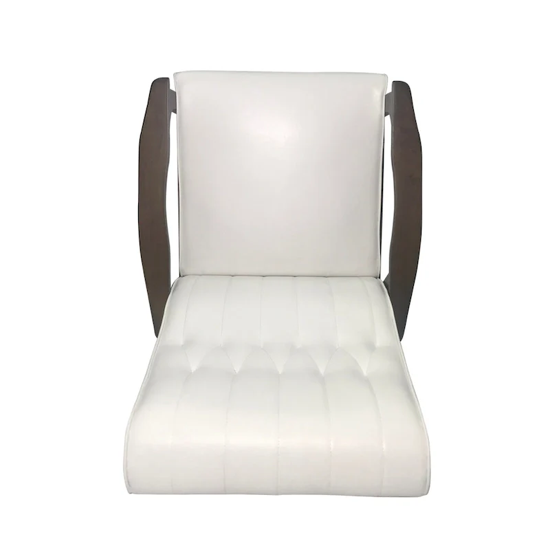 25.75 High Back Faux Leather Accent Chair