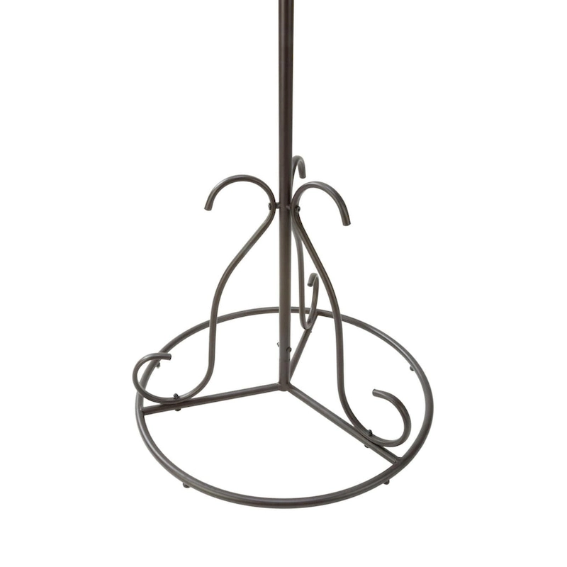 Brown Metal Classic Spiral Purse Tree