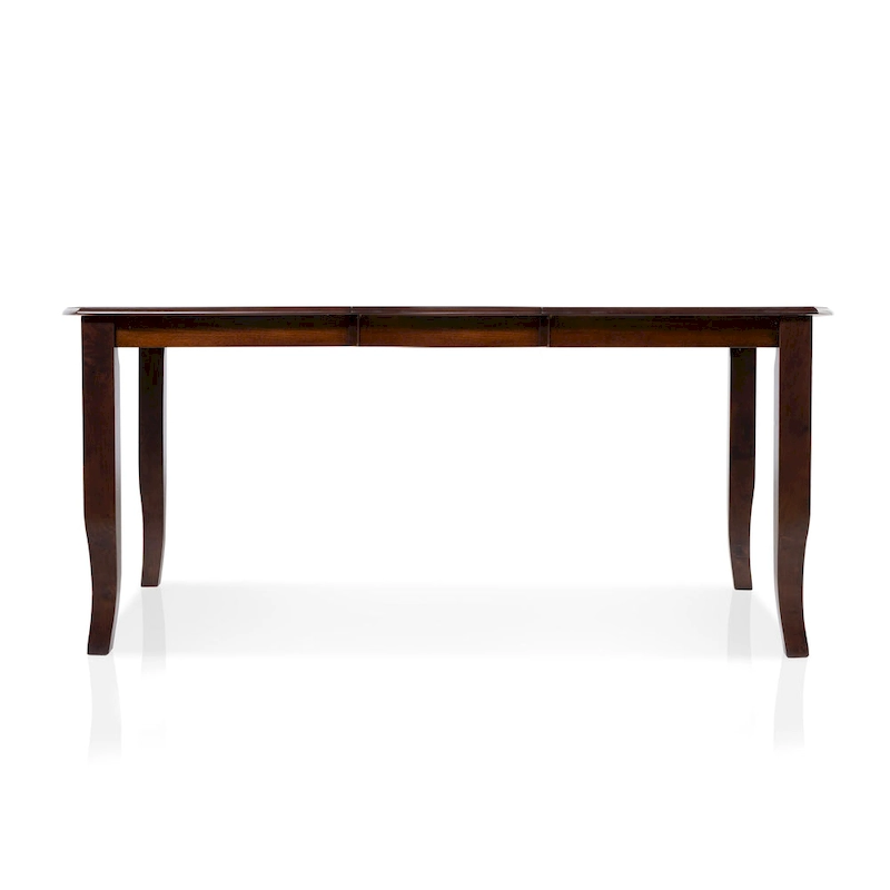Furniture of America Zita Espresso 72-inch Wood Expandable Dining Table