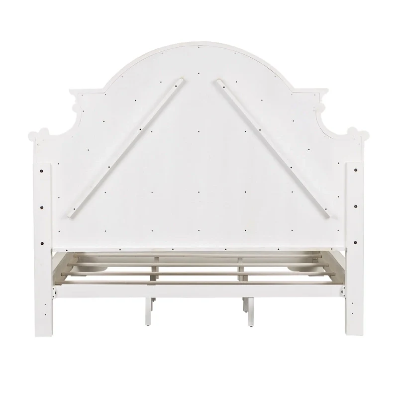 Queen Upholstered Panel Bed Headboard