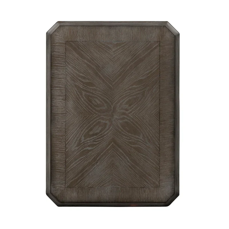 Antique White Chair Side Table