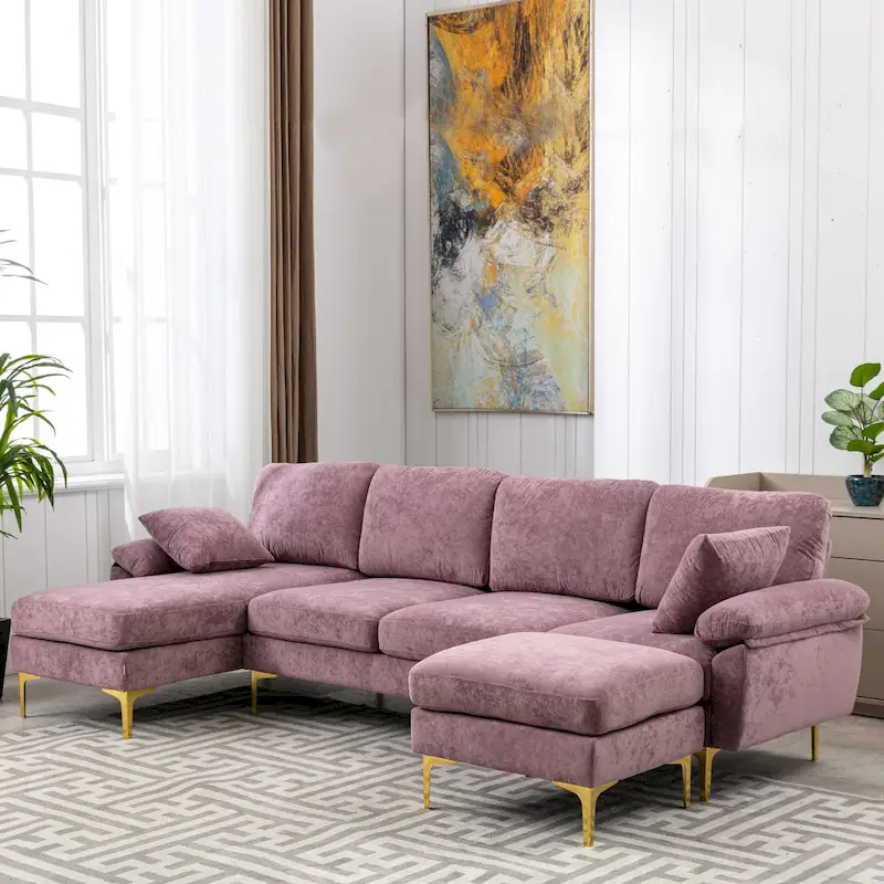 Kata 115 Sectional Sofa with Ottman
