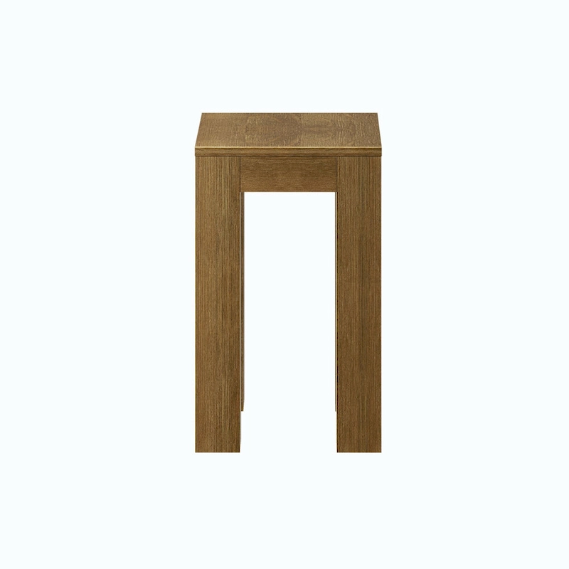 Plank and Beam Modern Rectangular Side Table - 25