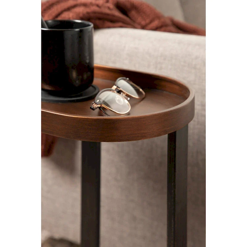 Kate and Laurel Zabel Capsule Metal Side Table
