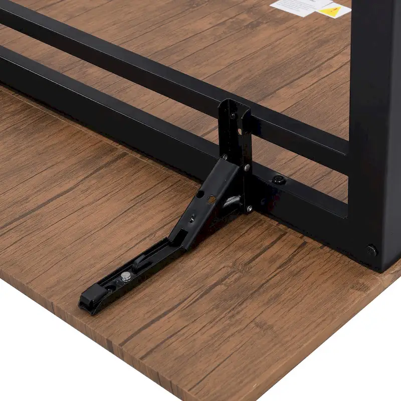 5-Piece Counter Height Dining Set with Drop Leaf Table 39.4