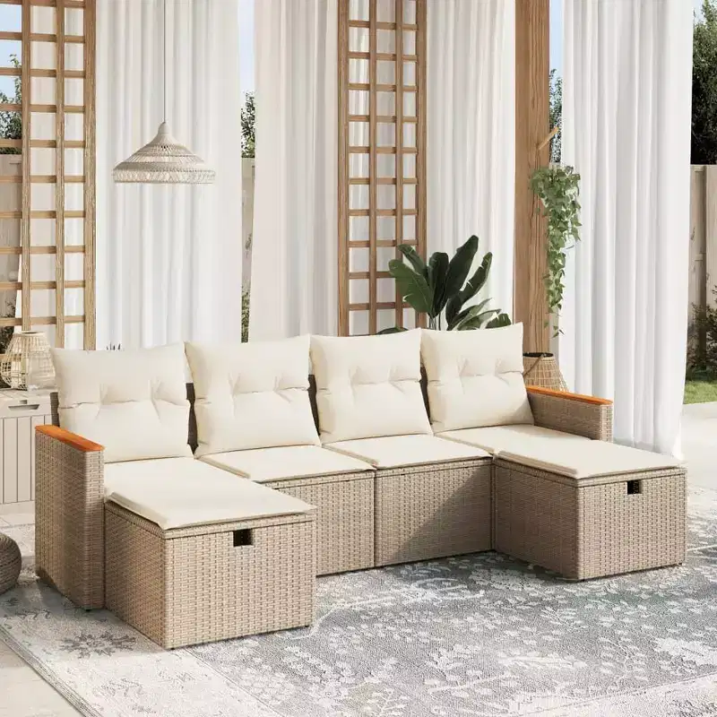 vidaXL Patio Sofa Set