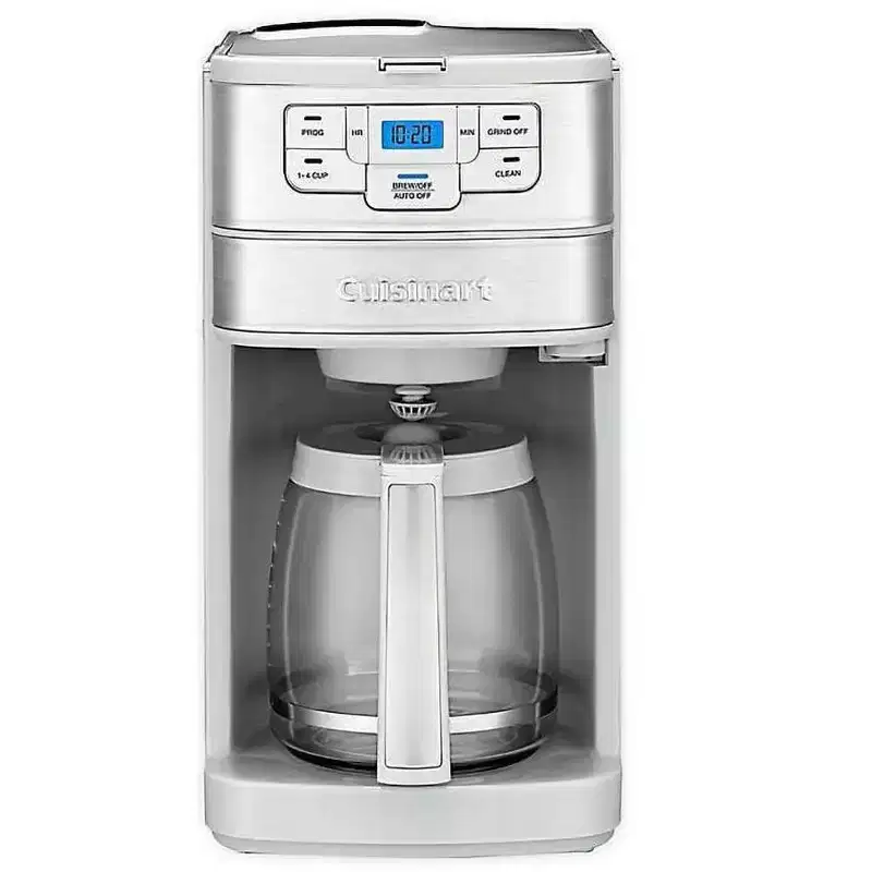 Cuisinart DGB-400SSFR Grind and Brew 12 Cup Coffeemaker - Silver - Certified Refurbished