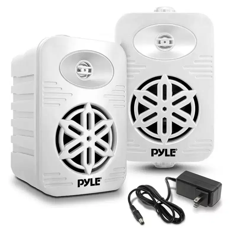 Waterproof Bluetooth Outdoor Speaker System for Streaming with 500W Power, Wall Mountable, Compatible with All Devices