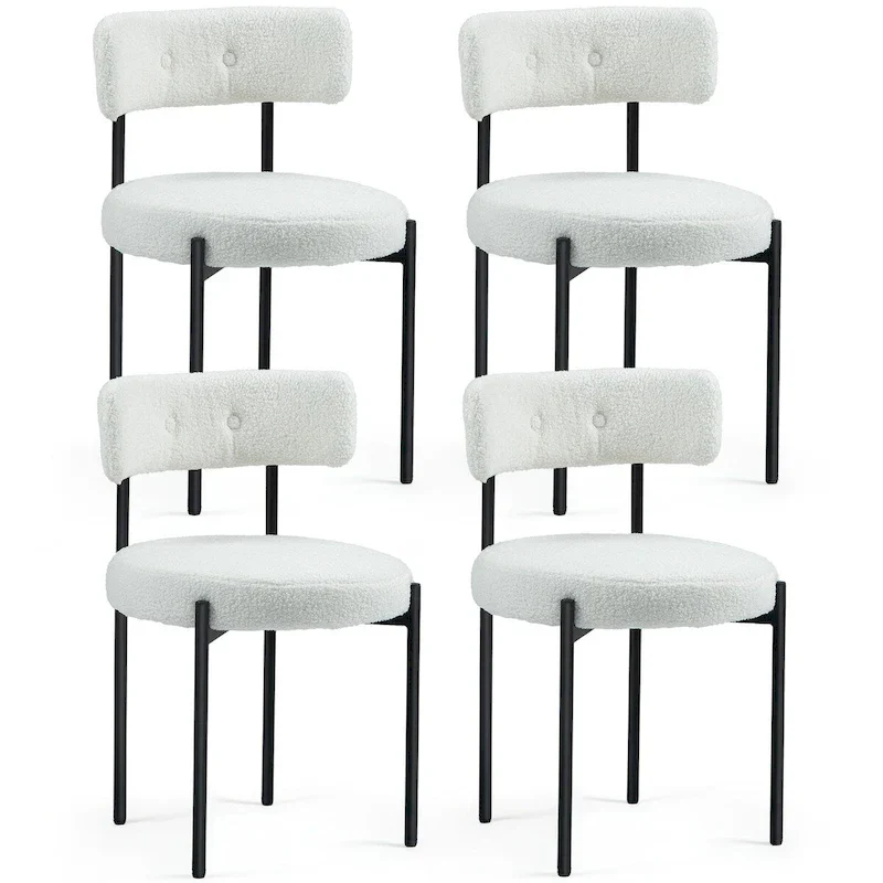 AVAWING Dining Chairs Mid-Century Modern Kitchen Chairs Set of 4