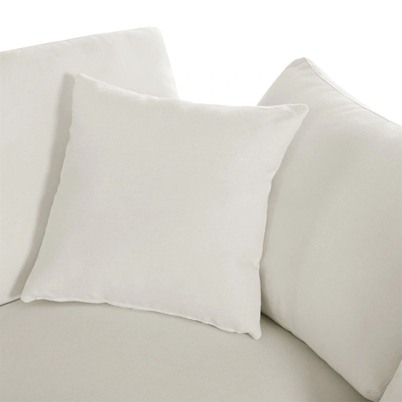 Merax Modern Large U-Shape Sectional Sofa, 2 Large Chaise with Removable Ottomans