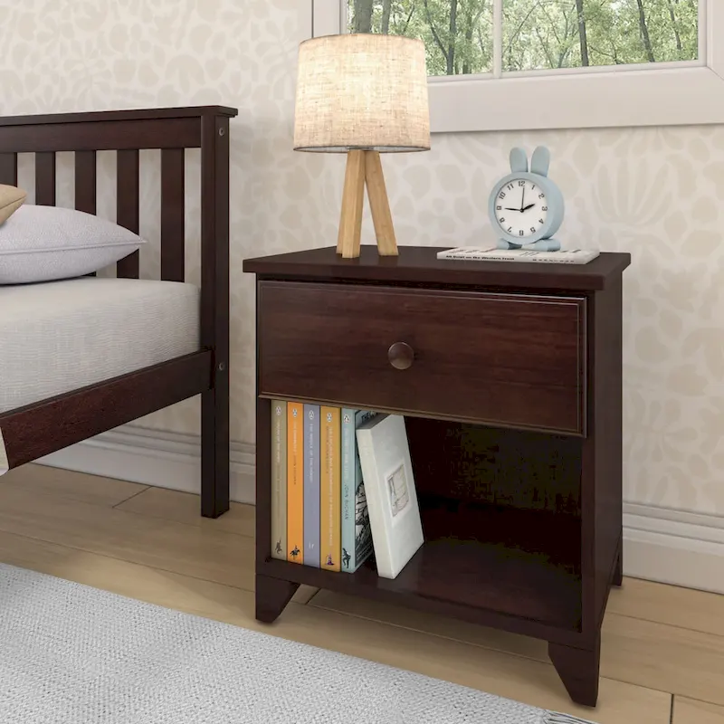 Max and Lily Nightstand with 1 Drawer