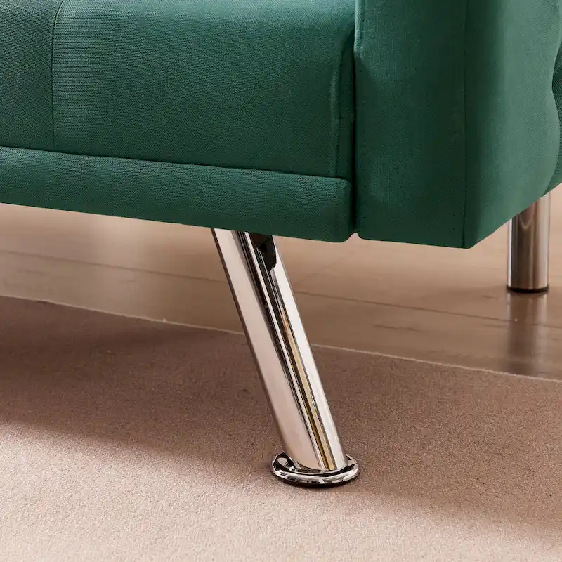 Linen Convertible Sofa