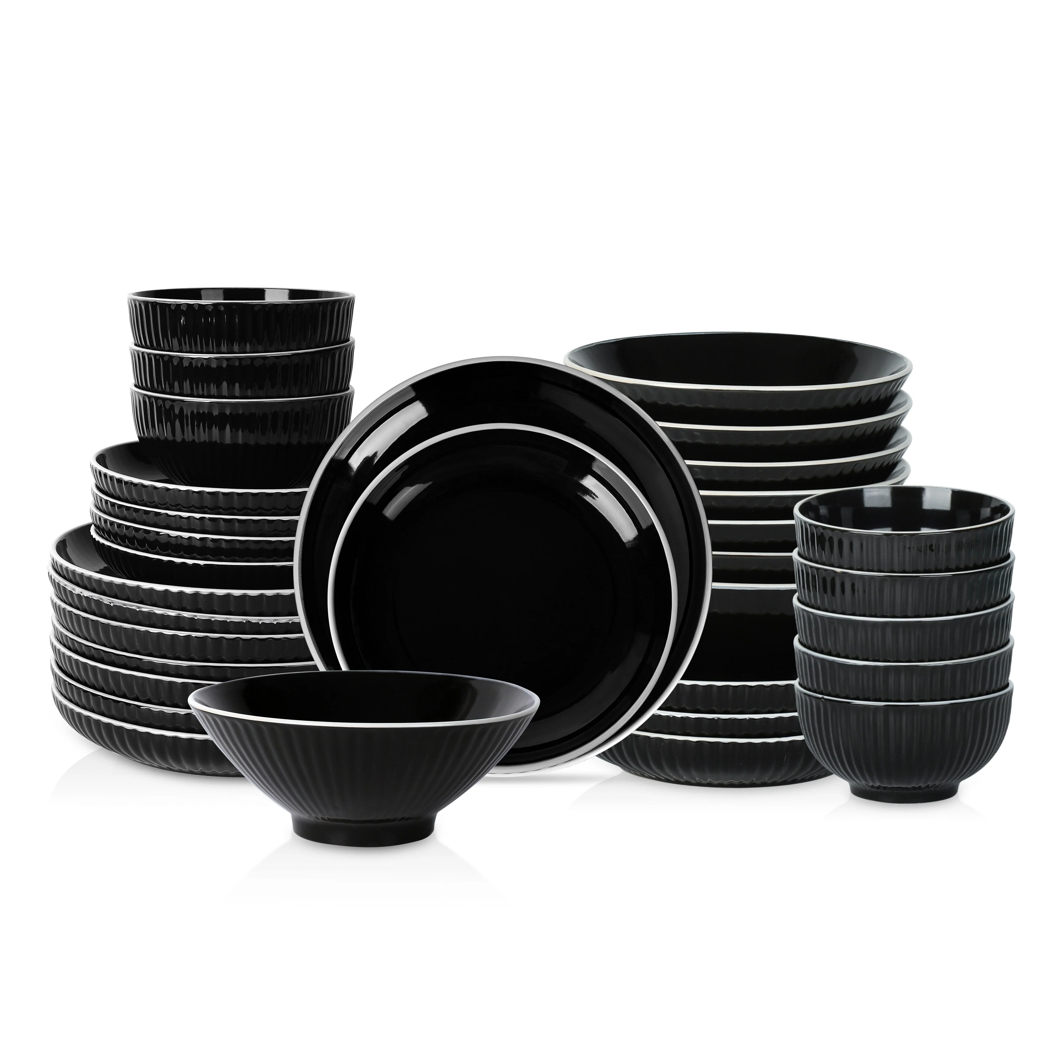 Christian Siriano Lustra Stoneware Dinnerware Set
