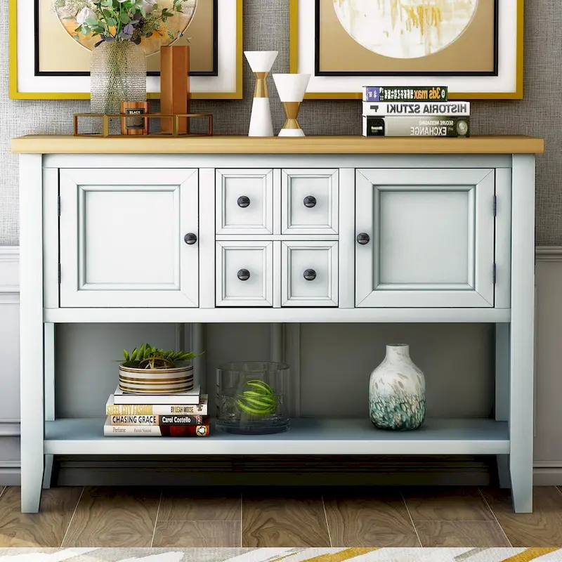 Cambridge Series Buffet with Bottom Shelf