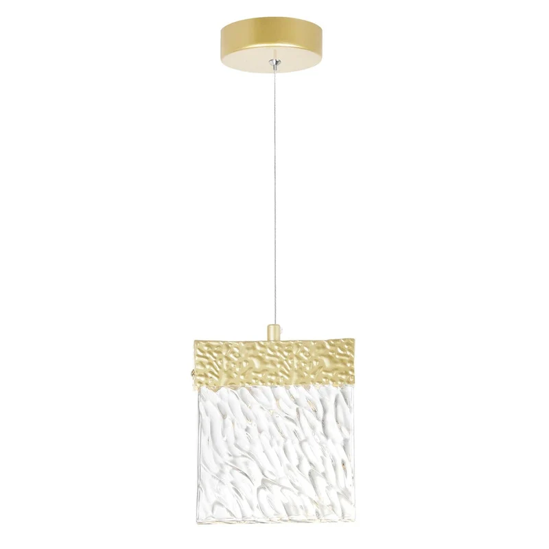 Carolina LED Pendant With Gold Leaf Finish - Gold Leaf