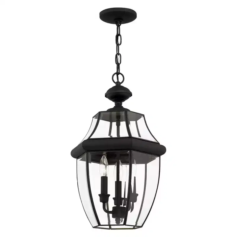 Livex Lighting Monterey 3 - Light Pendant in Black