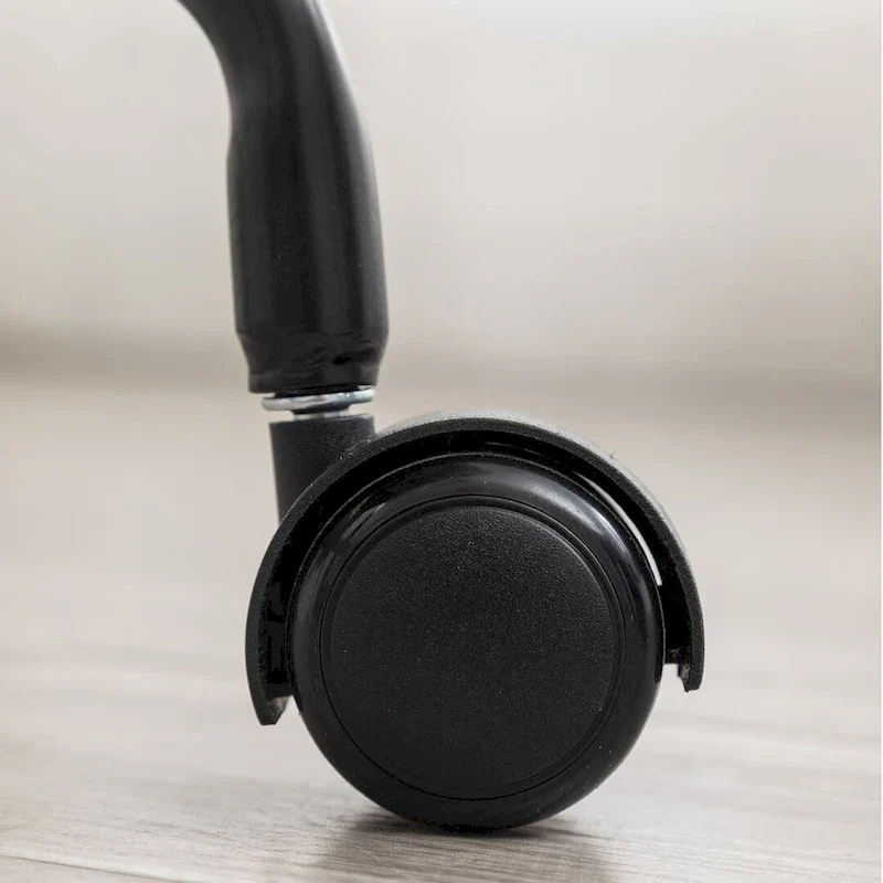 Diamond Tufted Armless Adjustable Swivel Home Office Chair