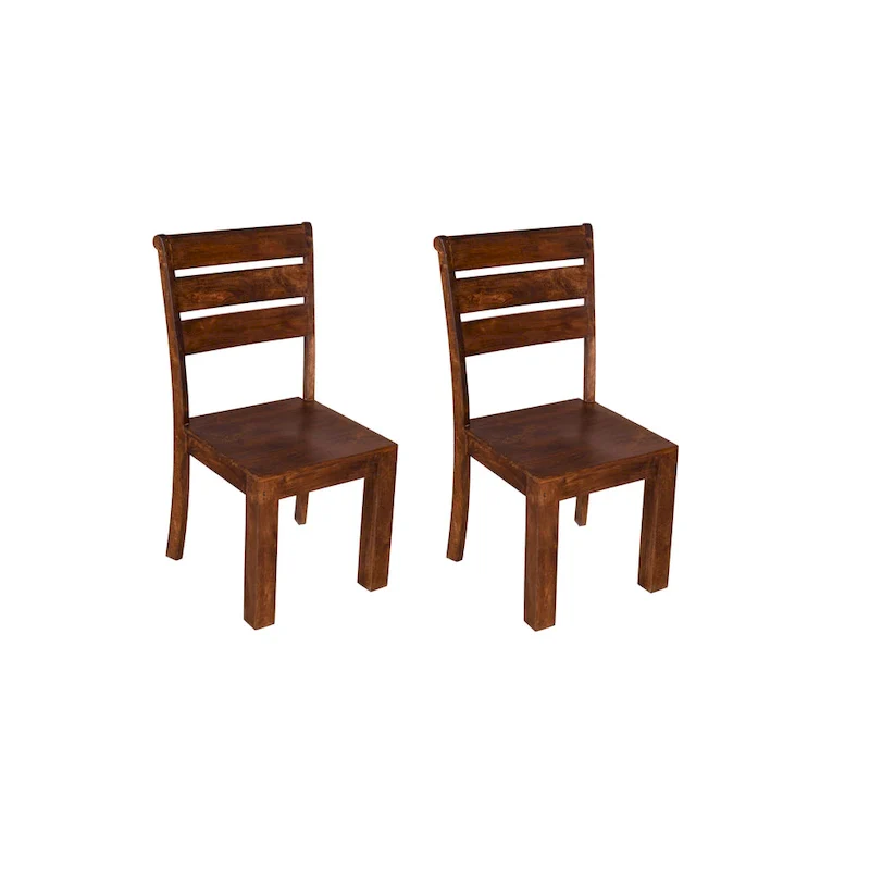 Willow Solid Wood Dining Chairs (Set of 2)