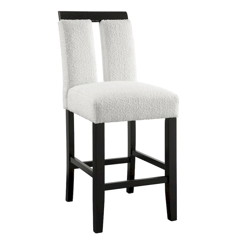 Strick & Bolton Lange Modern Upholstered Counter Height Chair (Set of 2)