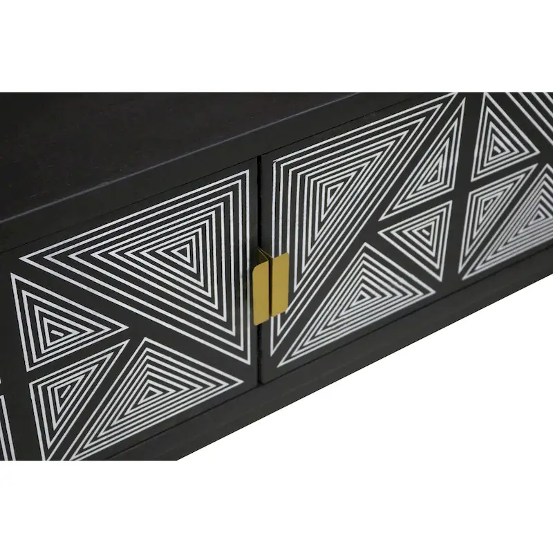 Bidi Mid-Century Modern 56-inch Wood 2-Open Shelf TV Stand by Furniture of America