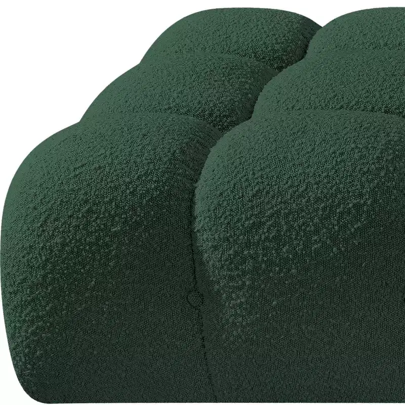 Meridian Furniture Ames 170 Boucle Fabric Upholstered 5pc. Modular Sofa