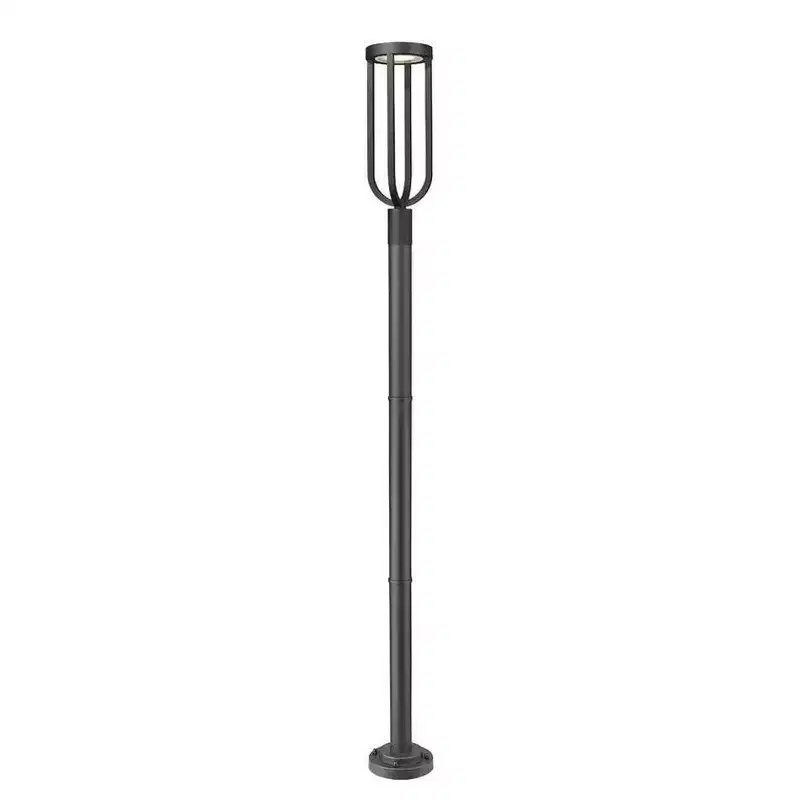 Z-Lite Leland 1 - Light Post Light in Sand Black