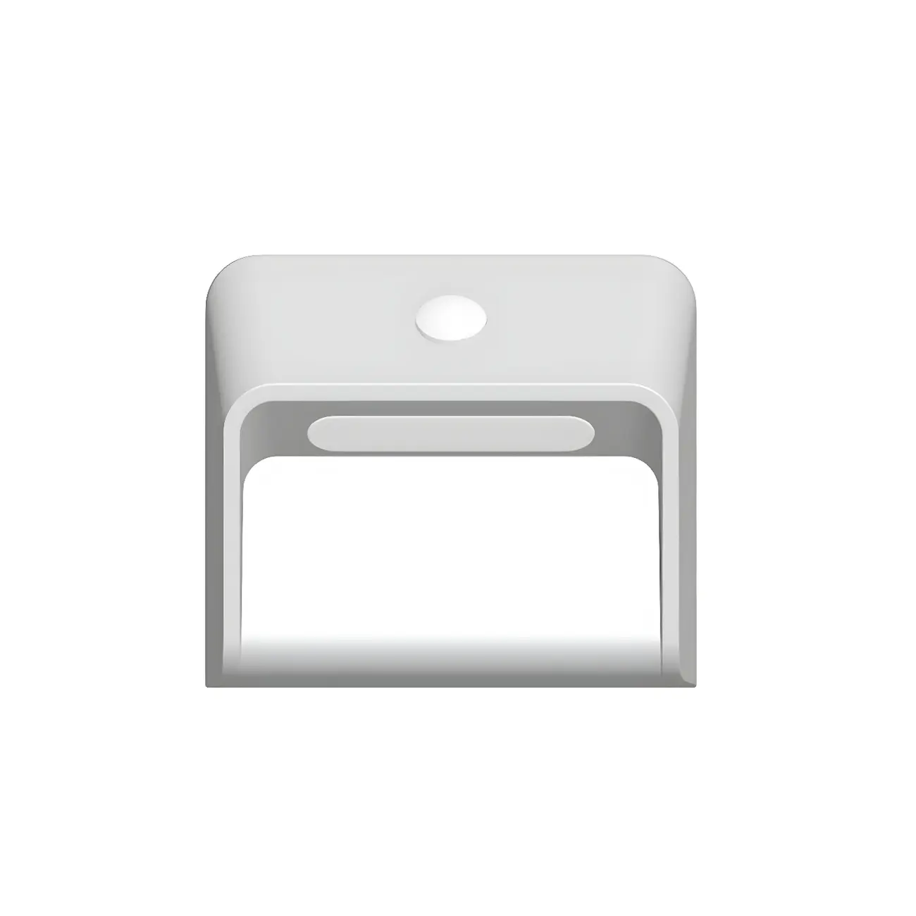 Modern Plastic White Rechargeable Wall Sconce