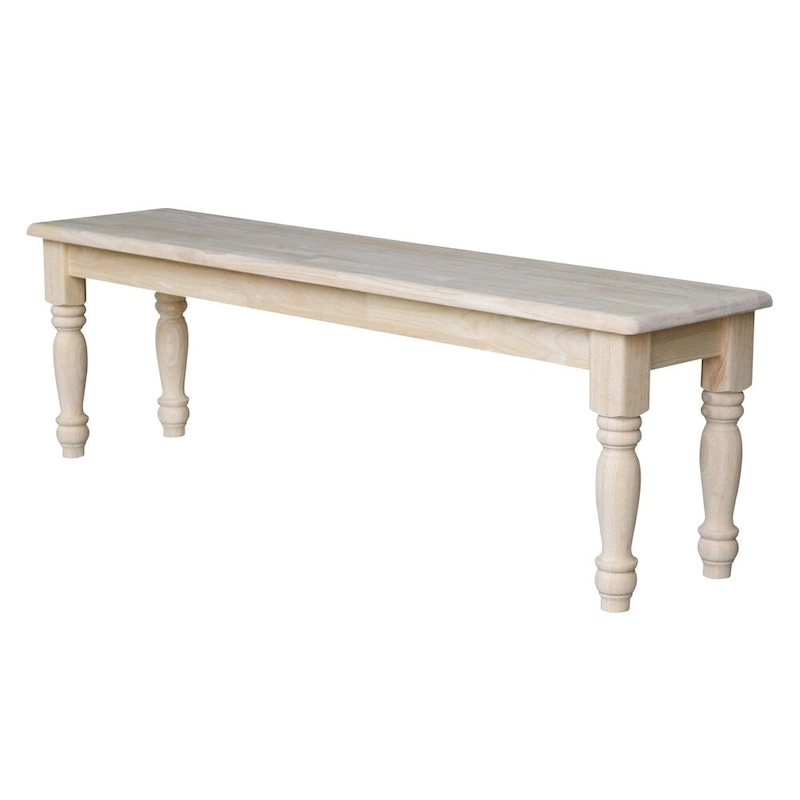 International Concepts Farmhouse Dining Bench