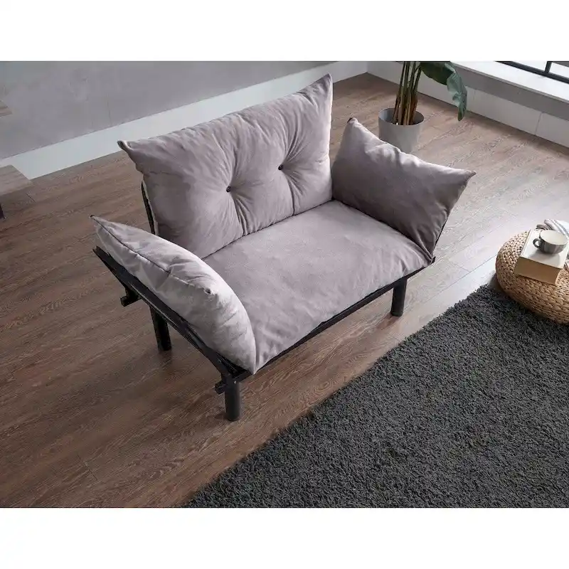 Sona Futon Love Seat ,Frame collapsible