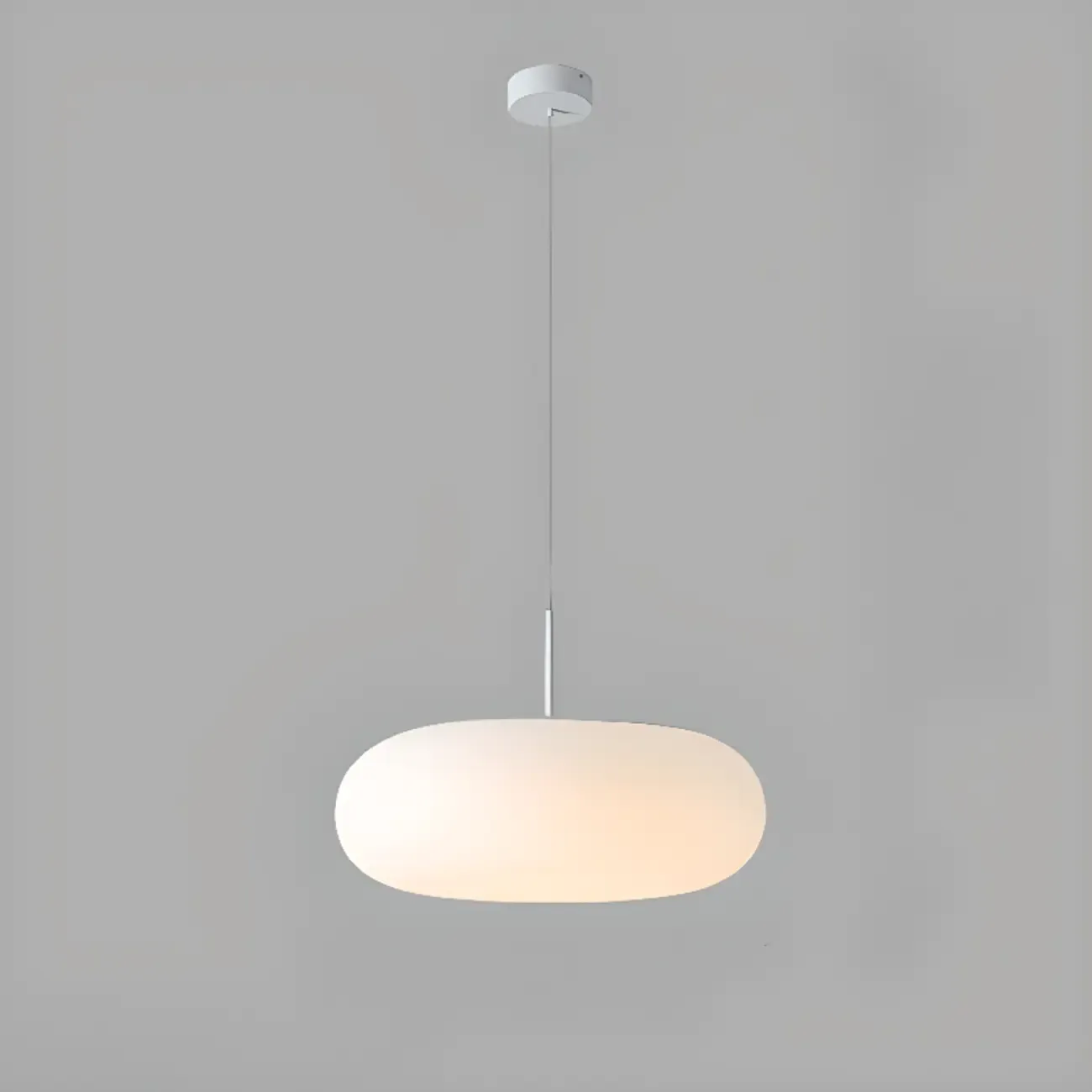 Modern Adjustable White Kitchen Pendant Light 3 Dimming LED