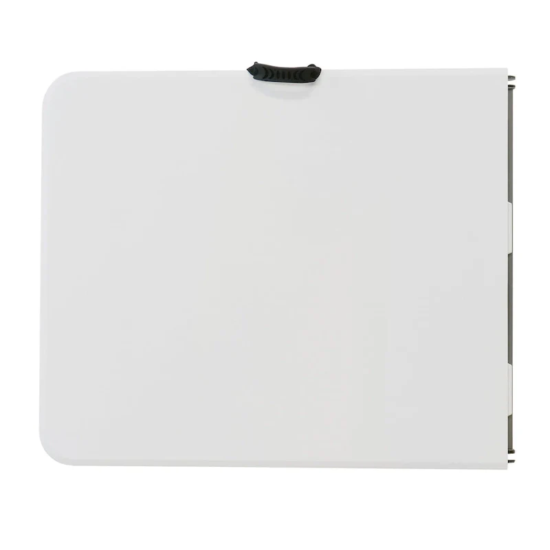 6 Foot Plastic Folding Table in White