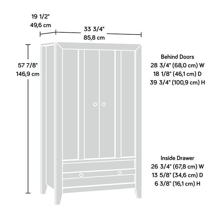 Dakota Pass Armoire Coa