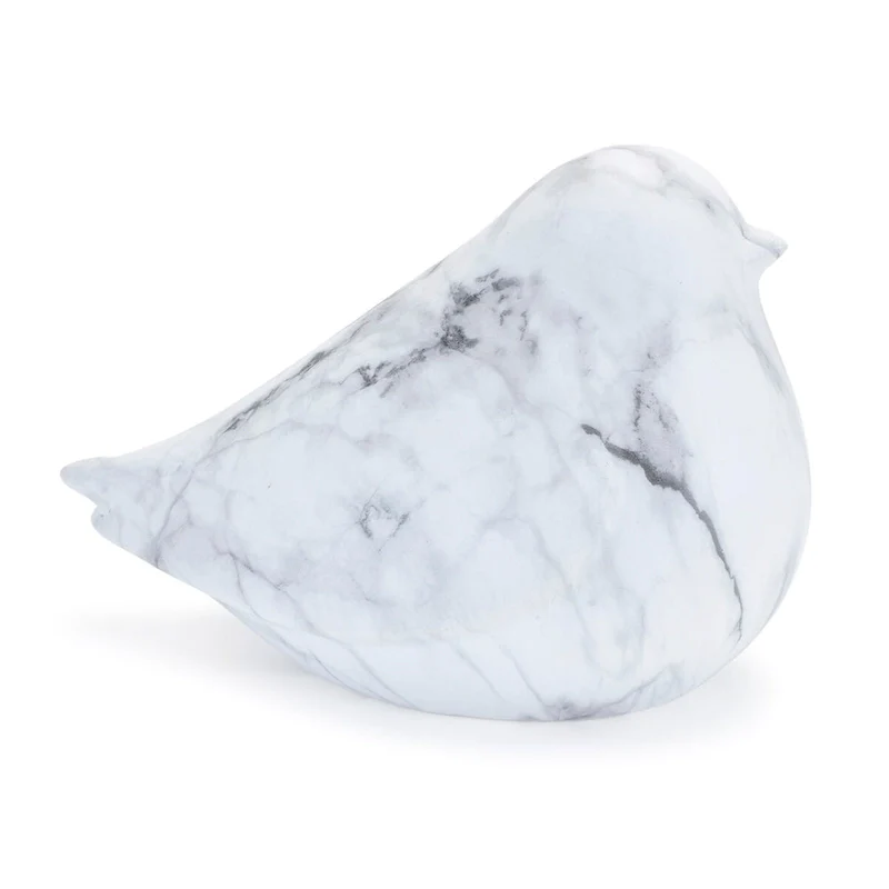 Marble Design Bird Shelf Sitter (Set of 2)