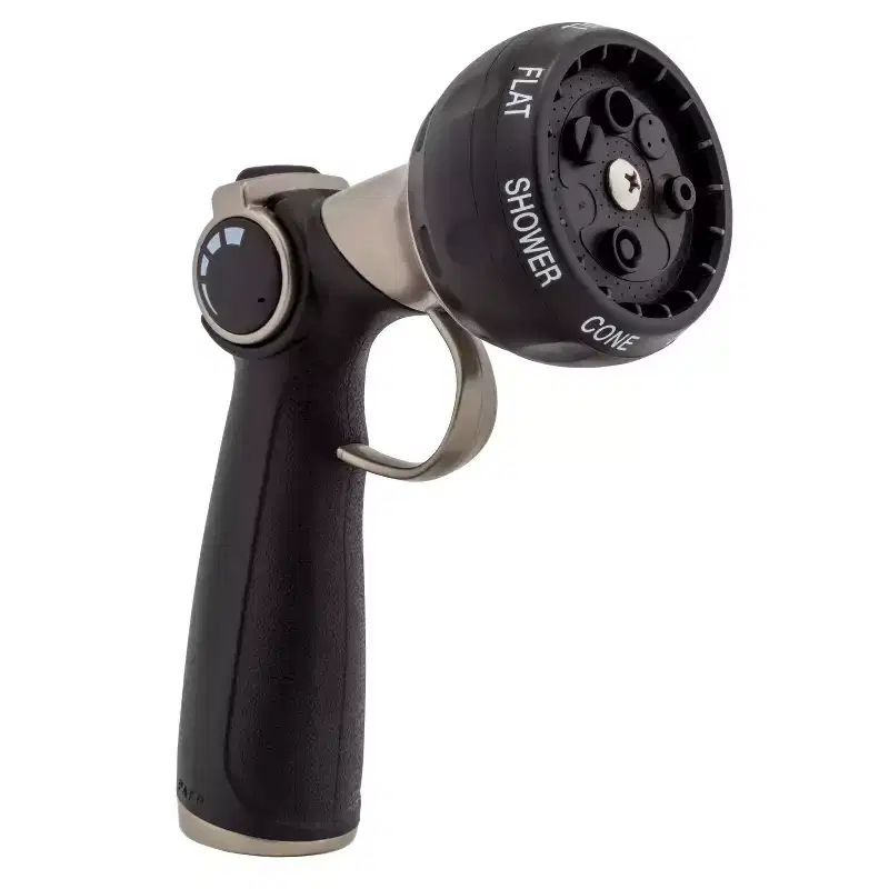 Orbit 7 Pattern Adjustable Multi-Pattern Metal Turret Nozzle - Case of 6