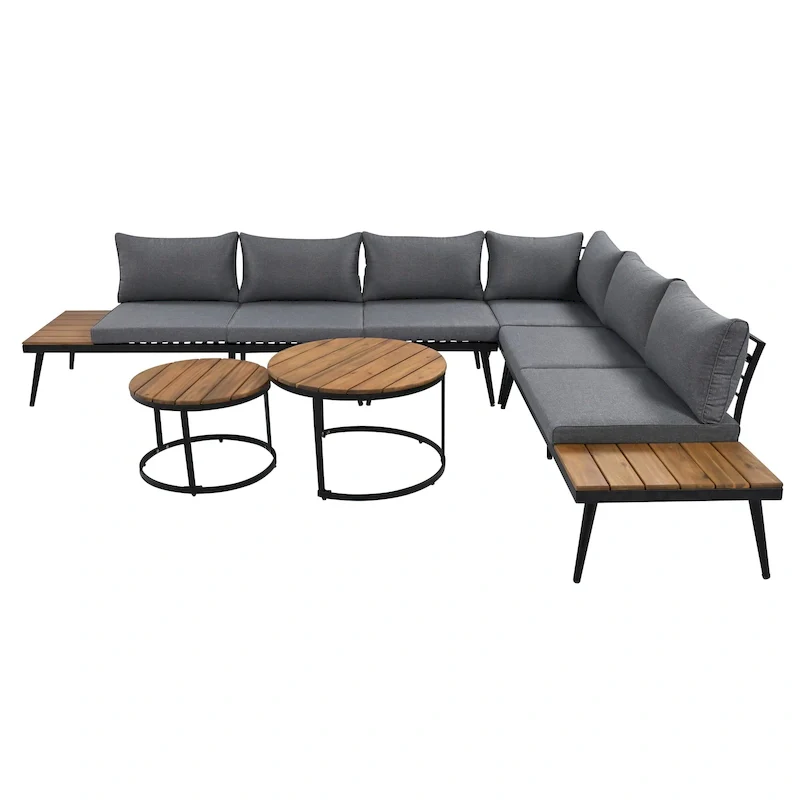 6-Piece Outdoor Sectional Sofa Set