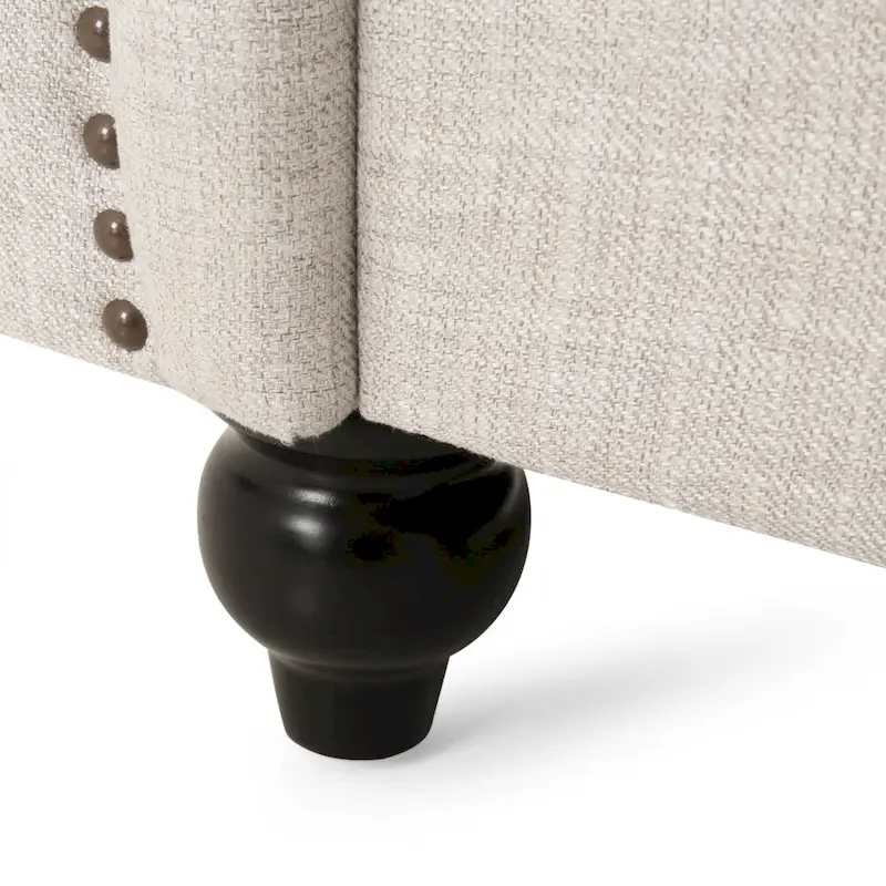 Chesterfield Club Chair with Tufted Upholstery
